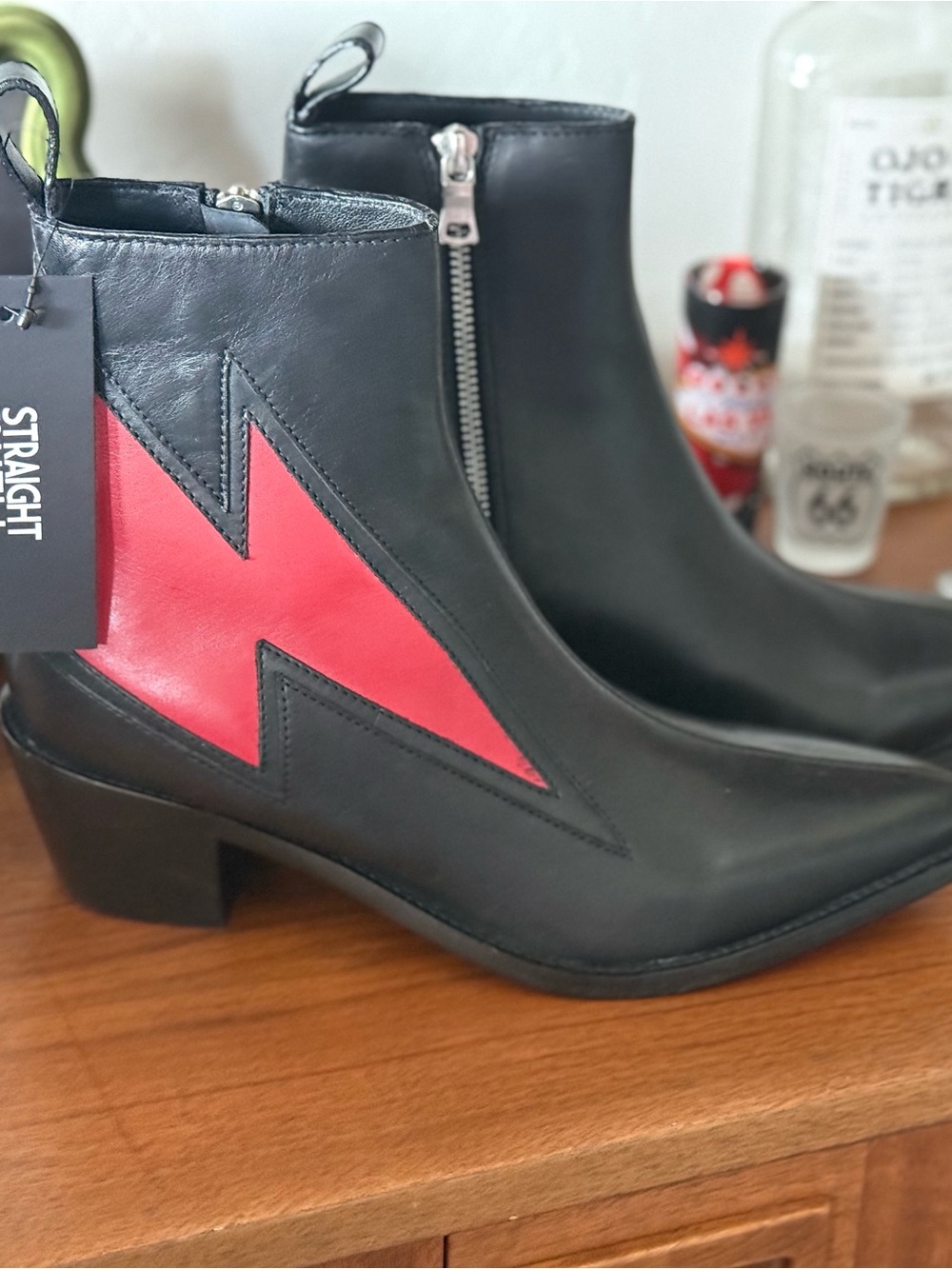 NWT Straight to Hell Lightning Boots
